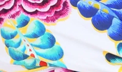 La Blanca Paradiso Wrap Bikini Top In Multi