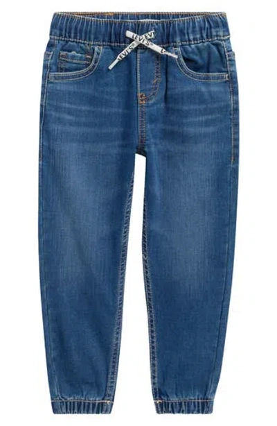 Levi's Kids' Denim Joggers In Blue