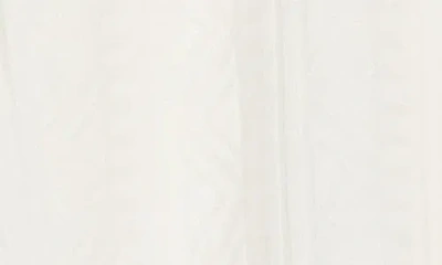 Splendid Textured Long Sleeve Sweater Polo In White