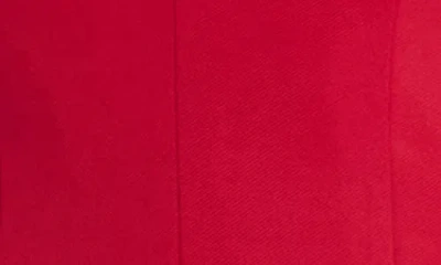 Donna Morgan V Neck Mini Dress In Red