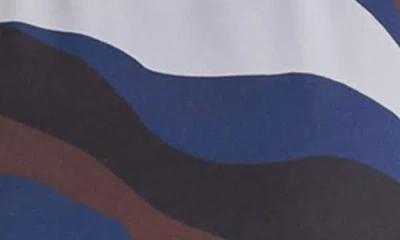 Donna Morgan Women's Long-sleeve Printed Mini Dress In Multi