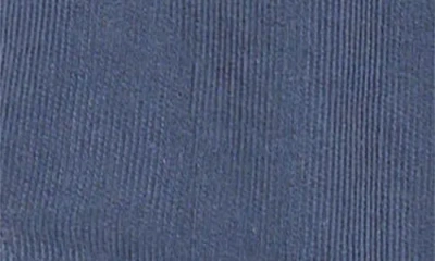 Calvin Klein Collared Corduroy Romper In Blue