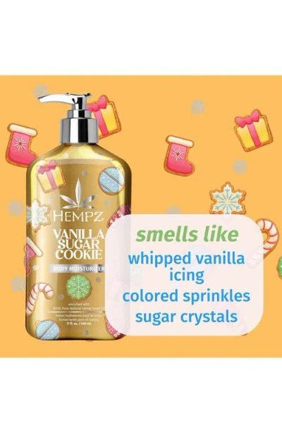 Hempz Frosted Sugar Cookie Body Moisturizer In Gold