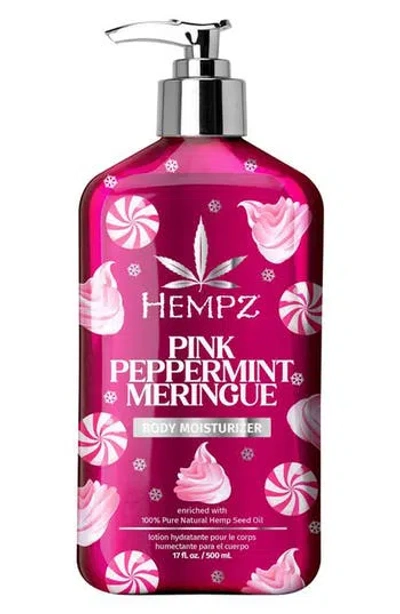 Hempz Pink Peppermint Meringue Body Moisturizer In Purple