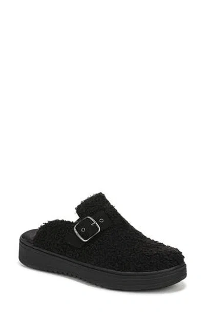 Lifestride Women's Vibe-cozy Washable Round Toe Mule Clogs In Black