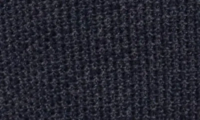 Lucky Brand Textured V-neck Sweater In Blue