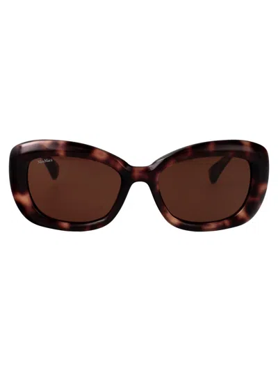 Max Mara Mm0170 Sunglasses In Brown
