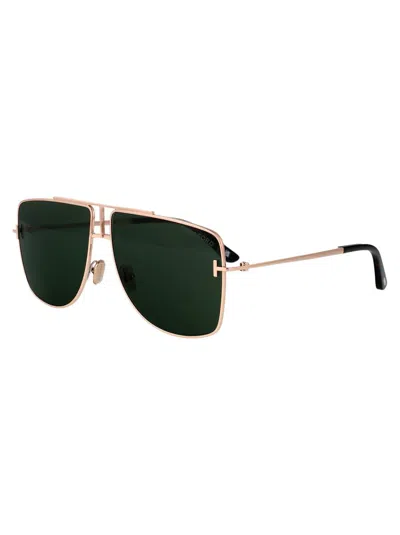 Tom Ford Sunglasses In Gold