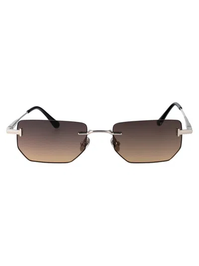Tom Ford Sunglasses In Silver