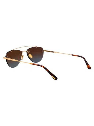 Tom Ford Sunglasses In Gold