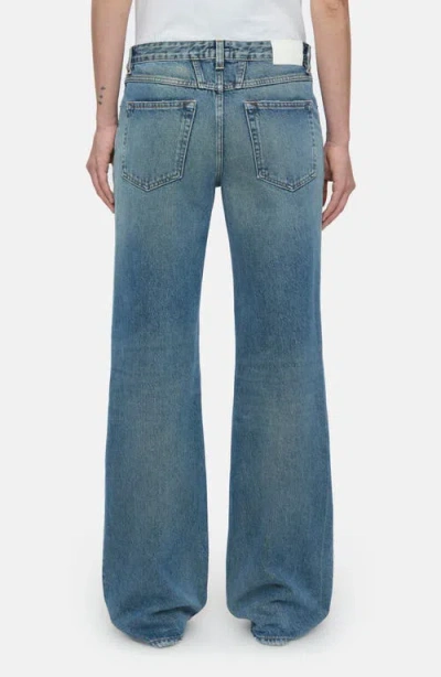 Closed Gillian Mid Rise Flare Jeans In Blue