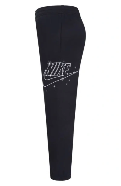 Nike Kids' Shine Logo Sweatpants In Black