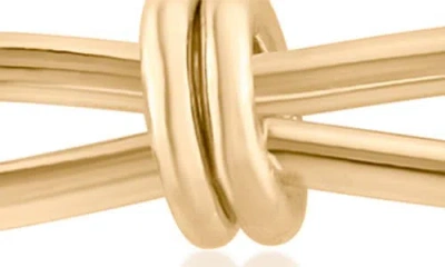 Jardin Knotted Chain Bracelet In Gold