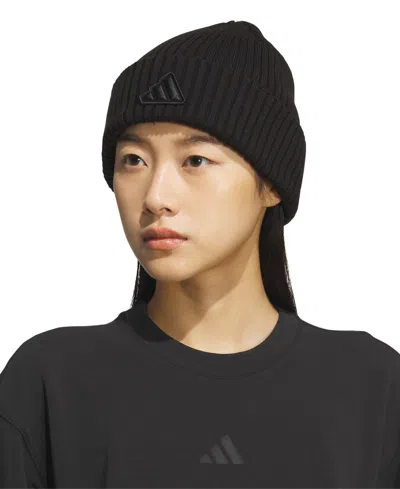 Adidas Originals Women's Altitude 2 Fold Beanie In Black