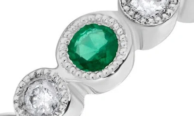 H.j. Namdar Diamond & Stone Stacking Ring