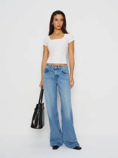 Reformation Marnie Tee In White