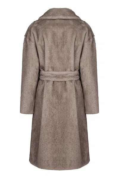 Herno Coats Blacks And Greys In Brown