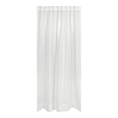 Tameko Liv Curtain — White In White