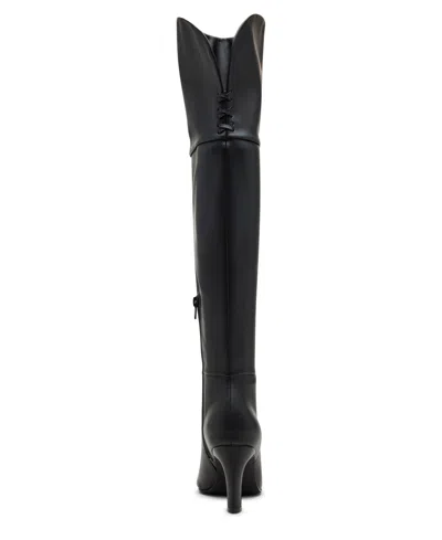 Madden Girl Women's Decode Over-the-knee Dress Boots In Black