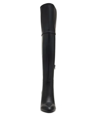 Madden Girl Women's Decode Over-the-knee Dress Boots In Black