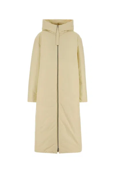 Jil Sander Women Cream Polyester Down Jacket In Neutral