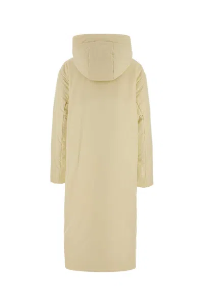 Jil Sander Women Cream Polyester Down Jacket In Neutral