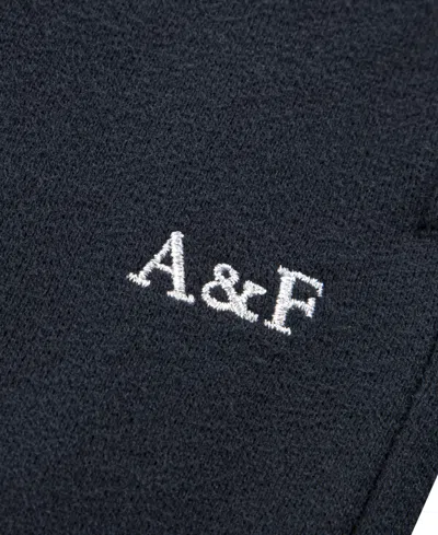 Abercrombie Girls Essential Fleece Joggers In Black