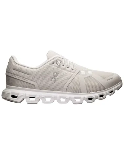 On Running Cloud 6 Elastic-laces Sneakers In Neutral