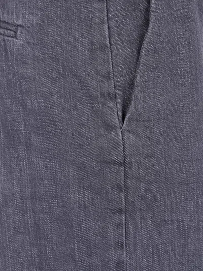 Kiltie "andrea" Wide Leg Trousers In Gray