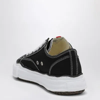 Miharayasuhiro Maison Mihara Yasuhiro Black Peterson Low Sneakers In Canvas In Black