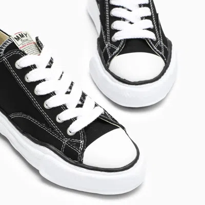 Miharayasuhiro Maison Mihara Yasuhiro Black Peterson Low Sneakers In Canvas In Black