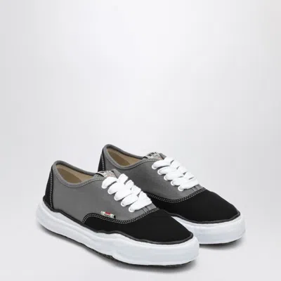 Miharayasuhiro Maison Mihara Yasuhiro Baker Og Sneakers In Black/grey Canvas In Black