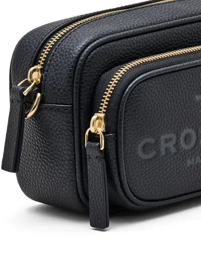 Marc Jacobs The Crossbody Leather Shoulder Bag In Black
