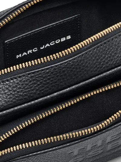 Marc Jacobs The Crossbody Leather Shoulder Bag In Black
