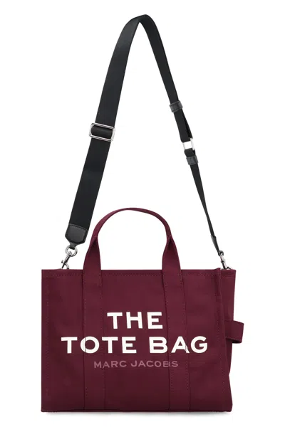 Marc Jacobs The Medium Tote Shopper Bag In Burgundy