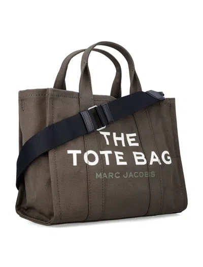 Marc Jacobs The Canvas Medium Tote Bag In Green Canvas  In Green