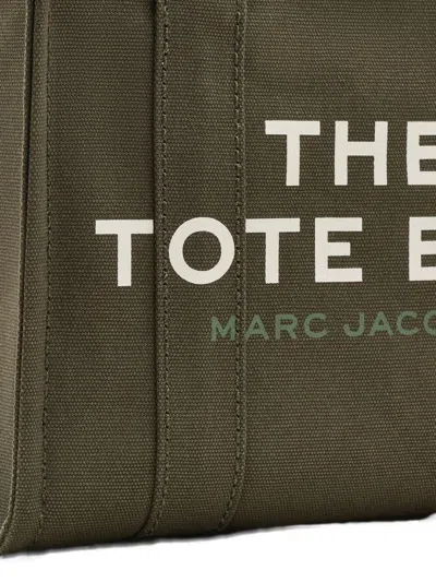 Marc Jacobs Small Canvas Tote Bag With Top Handles In Green