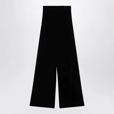 Max Mara Bratto Wide-leg Tailored Pants In Black