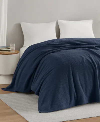 Premier Comfort Feathersoft Lightweight Knit Blanket, King In Blue