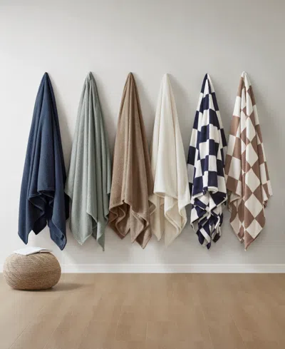 Premier Comfort Feathersoft Lightweight Knit Blanket, King In Blue