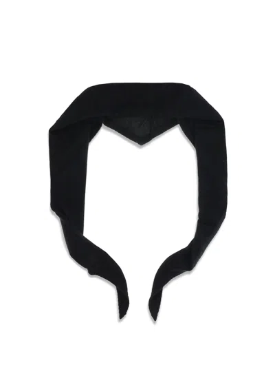 Madeleine Thompson Joanna Scarf In Black