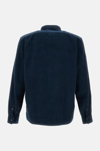 Bd Baggies Corduroy Shacket In Blue