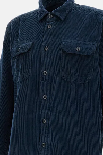 Bd Baggies Corduroy Shacket In Blue