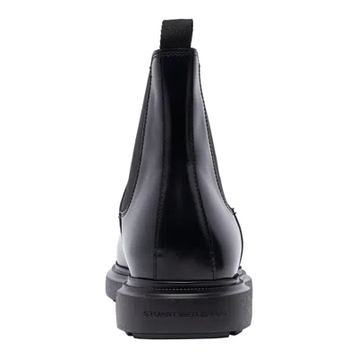 Stuart Weitzman Amos Booties In Black