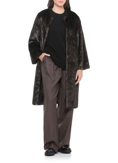 Loulou Studio Moore Coat In Brown
