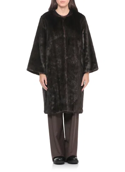 Loulou Studio Moore Coat In Brown