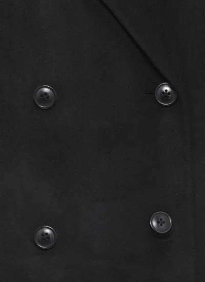 Loulou Studio Loulou Borneo Coat In Black