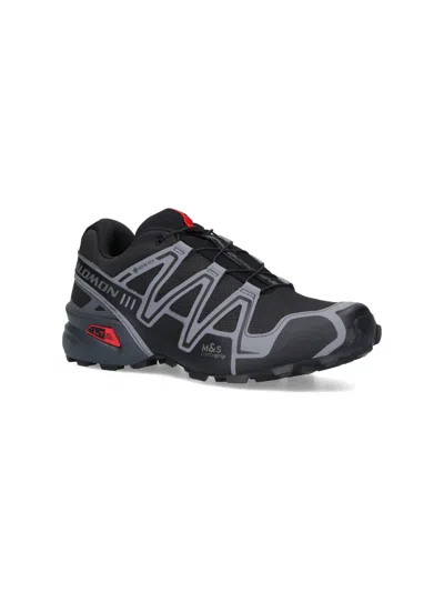 Salomon Gore-tex Black Speedcross 3 Sneakers In Multi