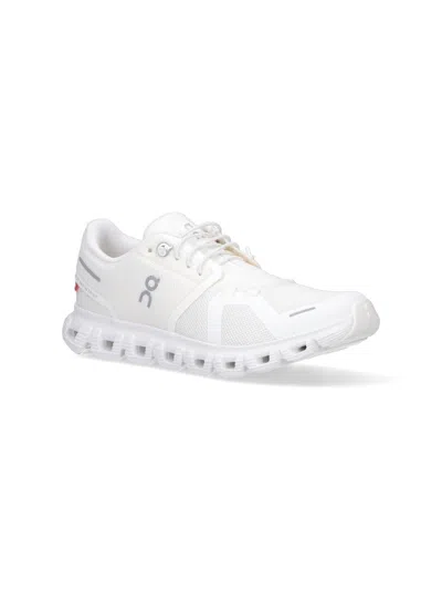 On Cloud 6 Sneakers In White