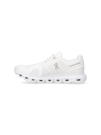 On Cloud 6 Sneakers In White